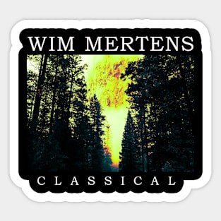 Wim Mertens Sticker